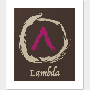 greek Lambda Posters and Art